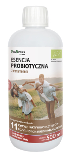 ESENCJA PROBIOTYCZNA z cynamonem 500ml